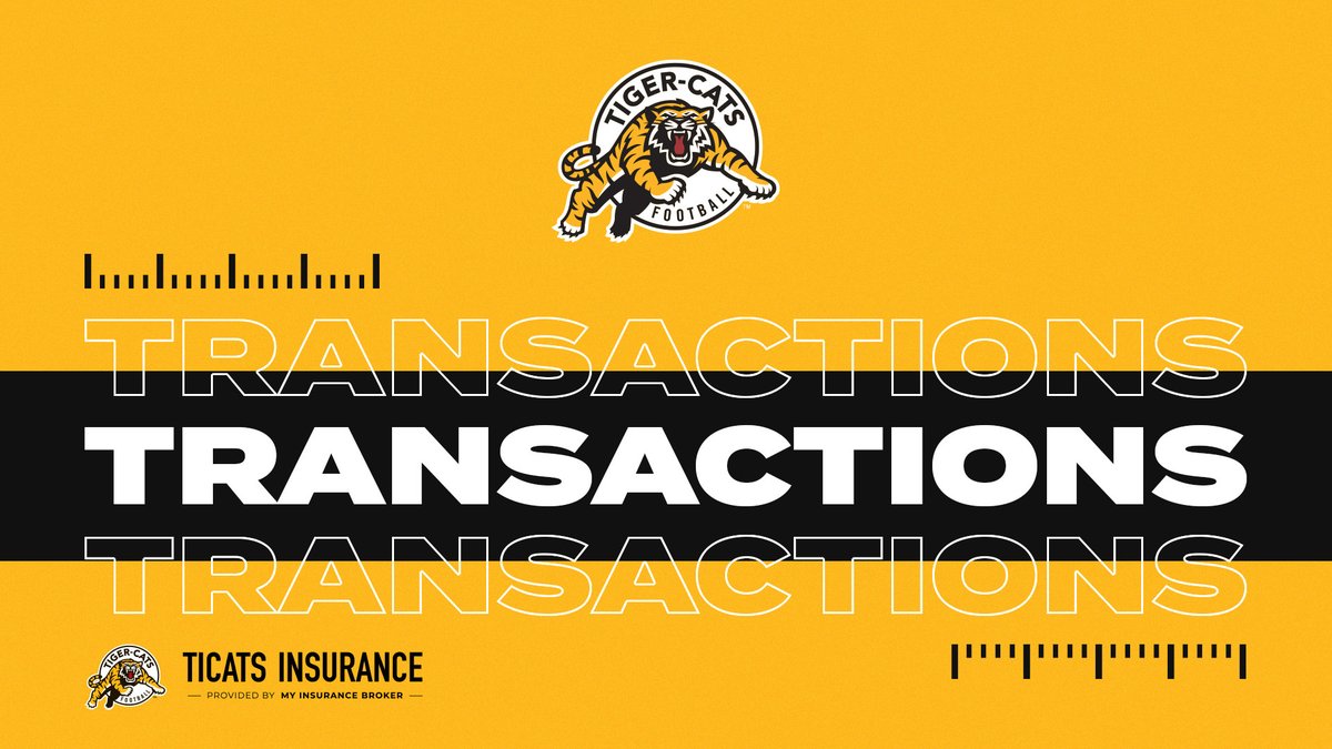 Hamilton Tiger-Cats (@ticats) on Twitter photo We've signed three players:
- πΊπΈ receiver Omar Bayless
- π¨π¦ offensive lineman Nicolas Guay
- πΊπΈ defensive back Tyrone Hill Jr.
π | bit.ly/3j9uzWC
<a href="/InsuredWithMIB/">My Insurance Broker</a> | #Ticats | #CFL We've signed three players:
- πΊπΈ receiver Omar Bayless
- π¨π¦ offensive lineman Nicolas Guay
- πΊπΈ defensive back Tyrone Hill Jr.
π | bit.ly/3j9uzWC
<a href="/InsuredWithMIB/">My Insurance Broker</a> | #Ticats | #CFL