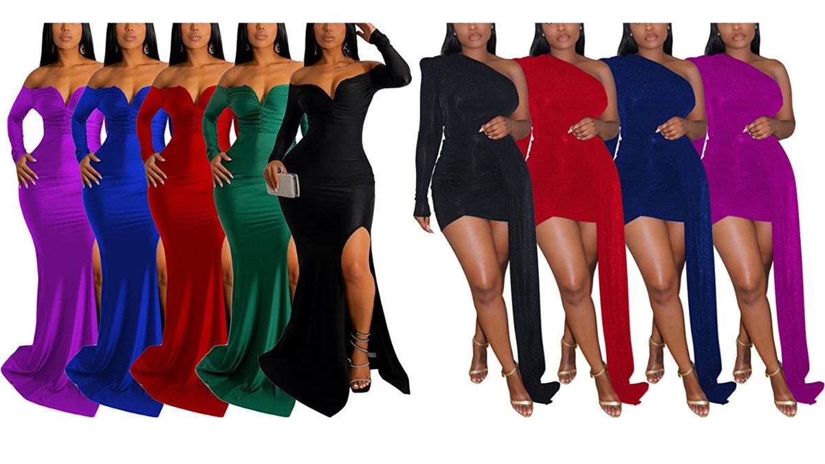 Vakkest Women's Summer Off Shoulder Maxi Dress Sexy V Neck Long Sleeve Gown Cocktail Mermaid Wedding Dresses
#fashion #style #ootd #instafashion #fashionblogger #outfit #fashionista #streetstyle