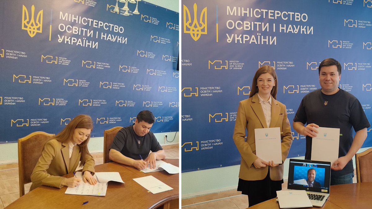 🥳 Breaking news! Today <a href="/uiip_org_ua/">UIIP</a> together with <a href="/MON_UKRAINE/">Міністерство освіти і науки України</a> and Hanns Seidel Stiftung Ukraine signed a Memorandum of Cooperation within the EU Strategy for the Danube Region!

Read more 👉 bit.ly/3HaymuV

<a href="/EUSDR/">Danube Region Strategy</a> #education #cooperation #EUSDR