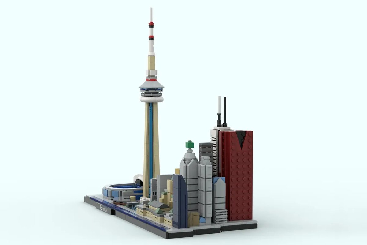 ScottWx_TWN's tweet photo. Hey #Toronto, have you seen my City of Toronto Skyline project on the #LEGOIdeas site? If it can reach 10,000 supporters, #LEGO might make it into a real set someday!
Take a look, and if you like it, please sign up and give it your support! Thanks! 
https://t.co/zr3w0cdeTk https://t.co/gvuageraC5