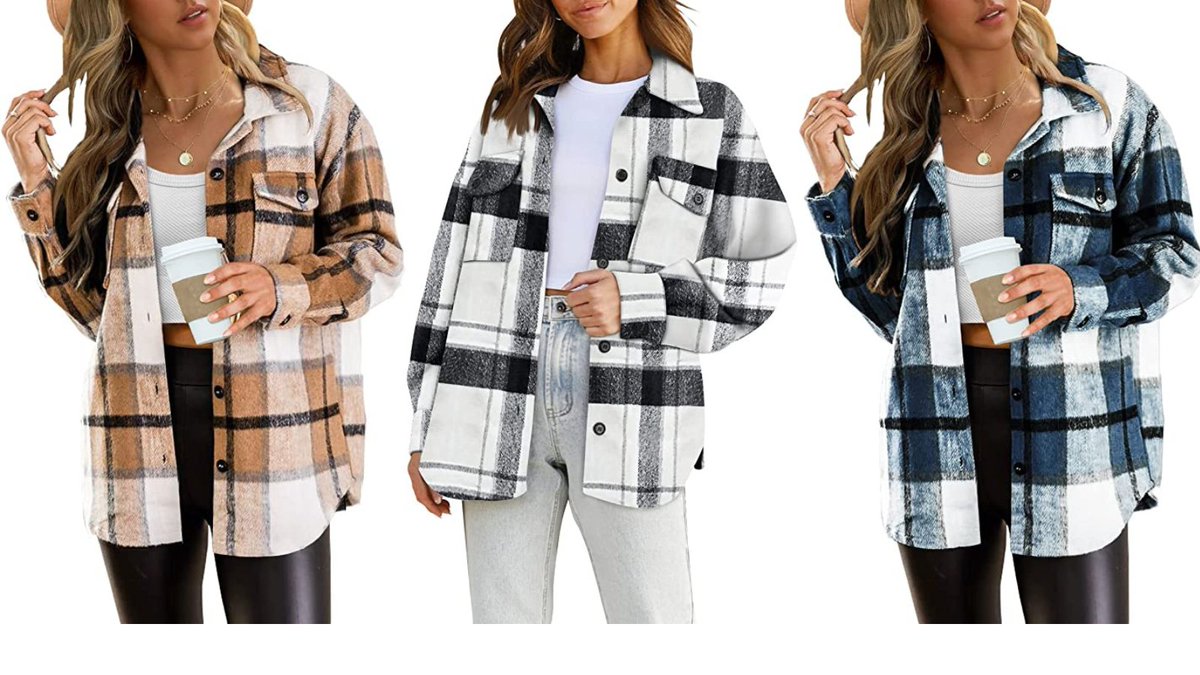AUTOMET Womens Casual Plaid Shacket Wool Blend Button Down Long Sleeve Shirt Fall Jacket Shackets
#fashion #style #ootd #instafashion #fashionblogger #outfit #fashionista #streetstyle