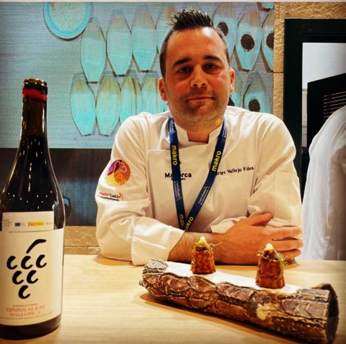 Feliz!!!! Después de aportar mi granito de arena en #madridfusion2023  un millón de gracias !!! Muy  emocionado