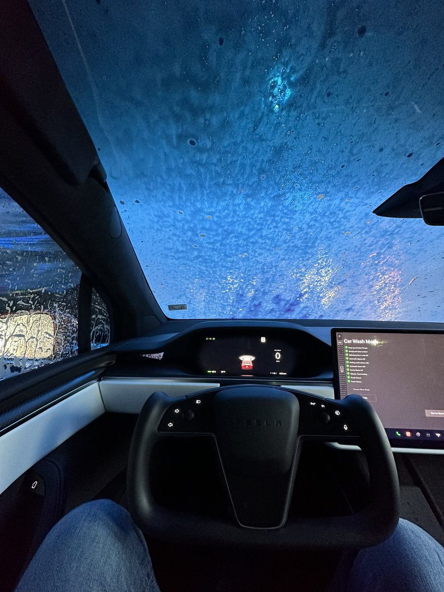 EZebroni's tweet image. Always protect your investment! #carwashmode #plaidarmy @tesla #modelxplaid