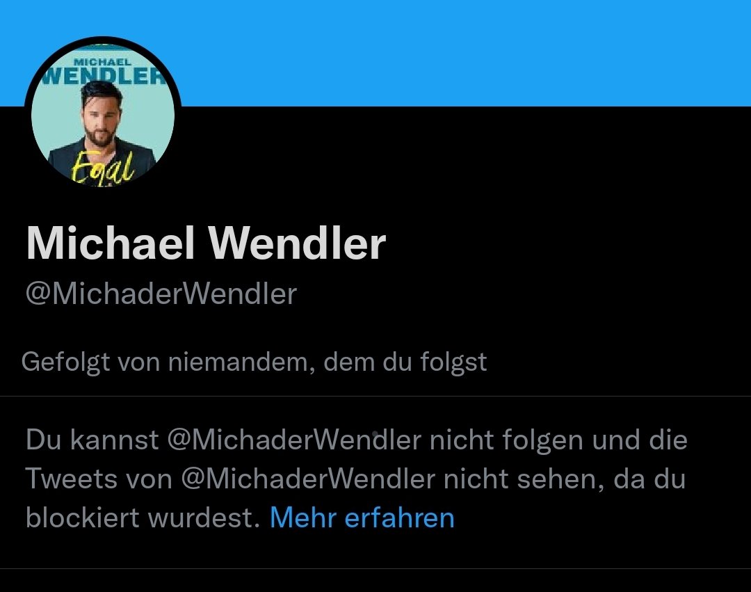 HIERMIT FORDERE ICH DIE BUNDESREGIERUNG DER BRD, DIE CIA, DIE SCHWEIZER GARDE UND!!! DEN TIGERENTENCLUB AUF - - MICHAEL WENDLER - - UMGEHEND DAVON ZU ÜBERZEUGEN DEN BLOCK GEGEN MICH ZURÜCK ZU NEHMEN 😡😡😡 WEGEN 1NEM BILD, MICHAEL, EIN EINZIGES BILD!!!!