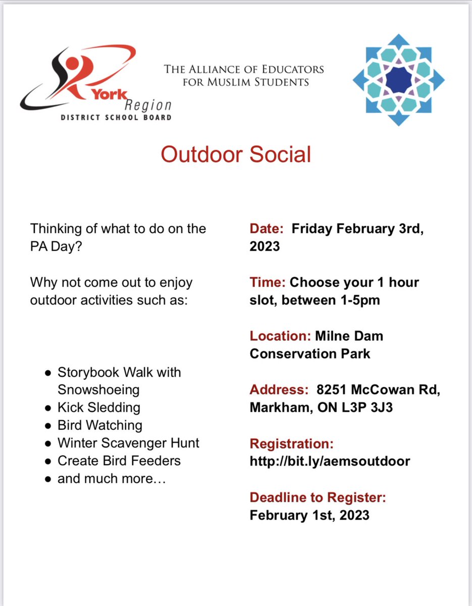 Alliance of Educators for Muslim Students | AEMS tweet media