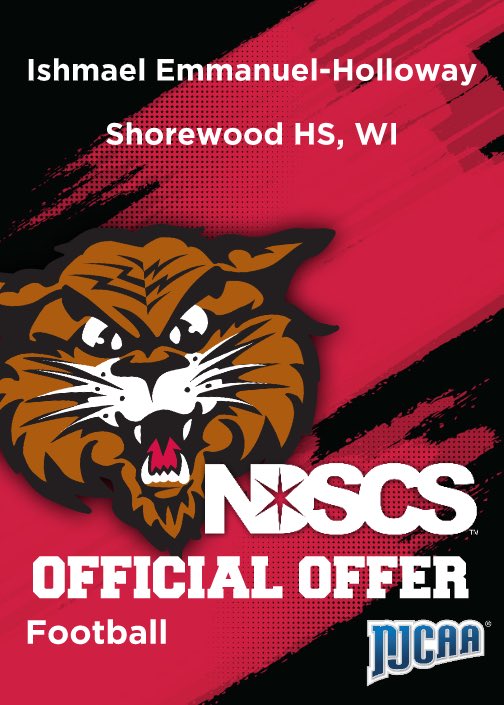 After talking to <a href="/NDSCSCoach_Izz/">Eric Issendorf</a> I am blessed to receive a offer to <a href="/NDSCSFB/">NDSCS Wildcats Football</a> 🔴⚫️