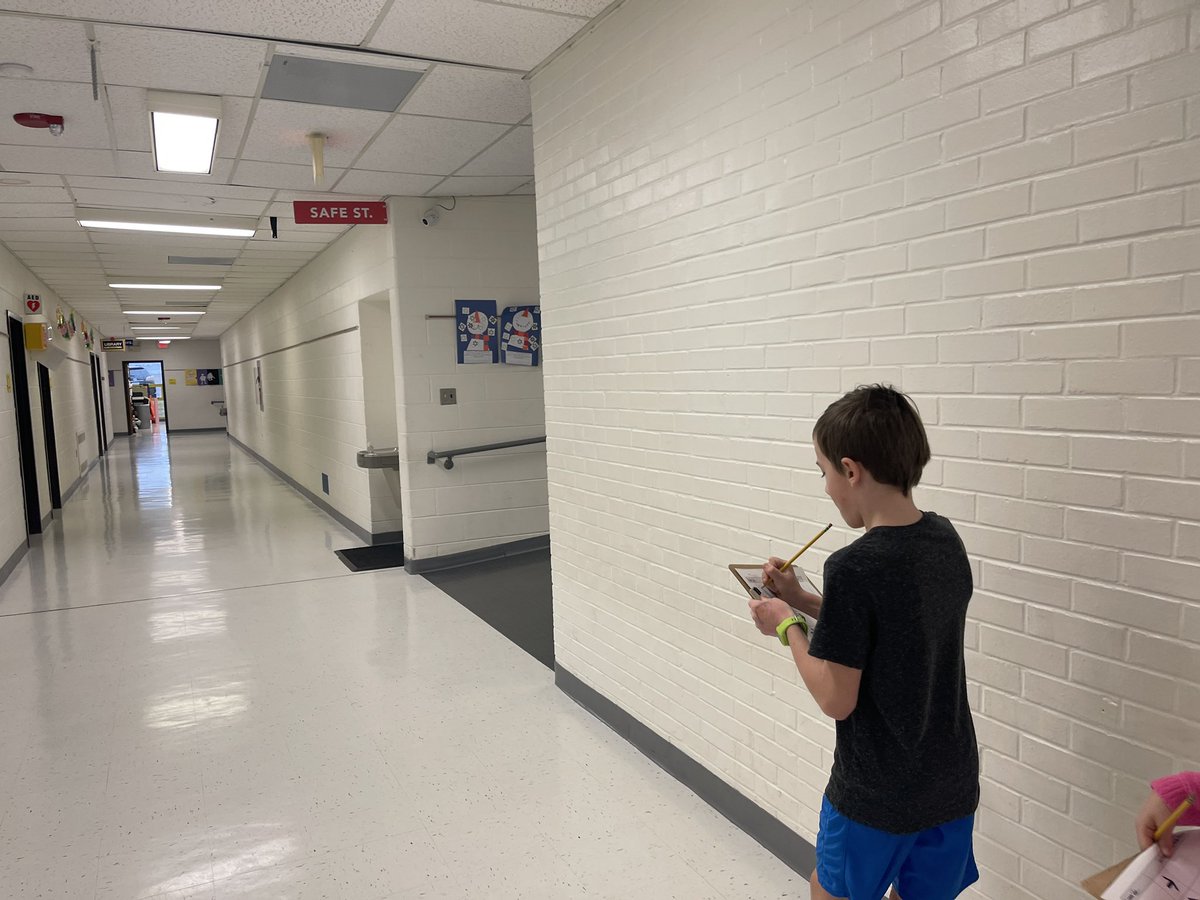 In order to learn more about what our school community values, 2nd &amp; 3rd graders take a walk around our school and notice 👀 connections between our surrounding community, families, classrooms and selves. 

I see … &amp;that makes me think…
<a href="/BelviewBees/">Belview Elementary</a> <a href="/MCPS_VA_Gifted/">MCPS_VA Gifted</a>