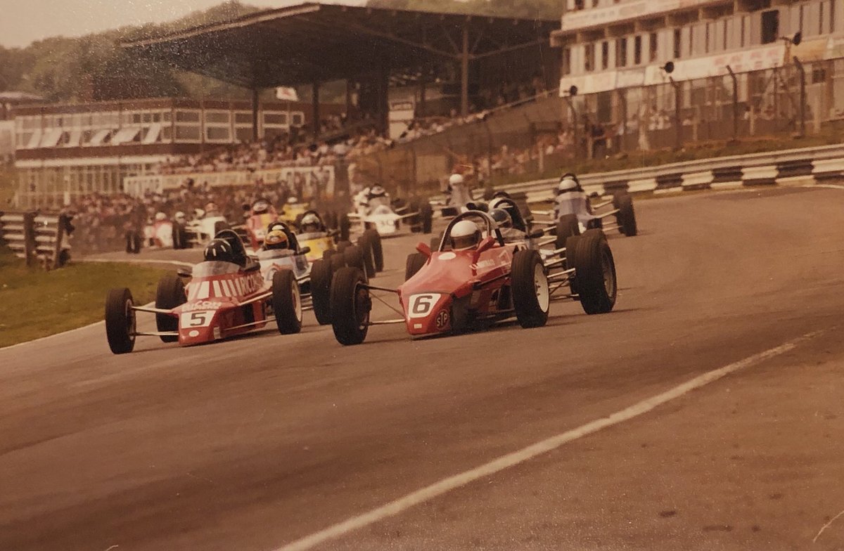 Formula Ford, Brands Hatch 1985. A few of us in this photo made it to Formula 1…