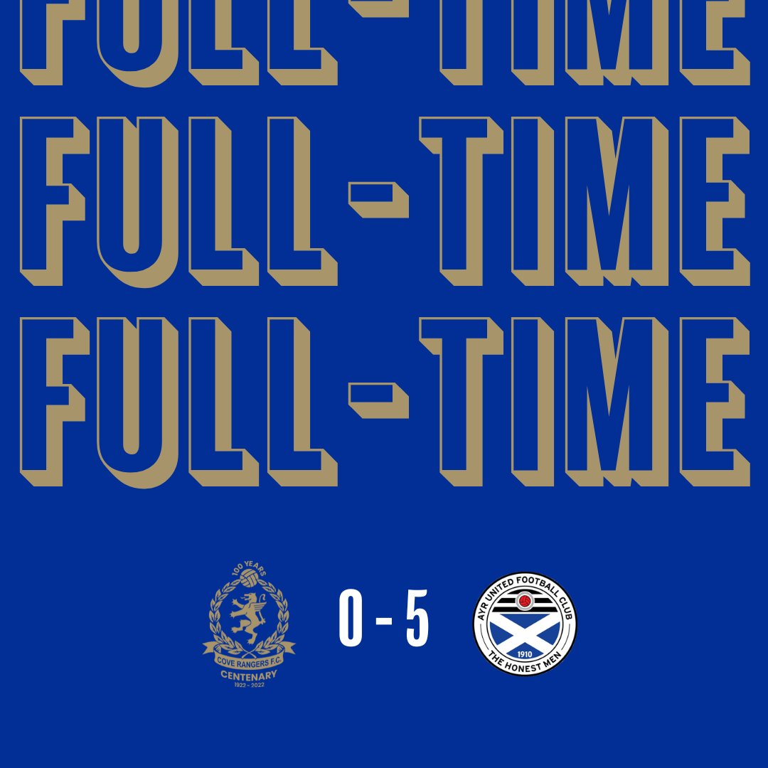 Cove Rangers FC tweet media