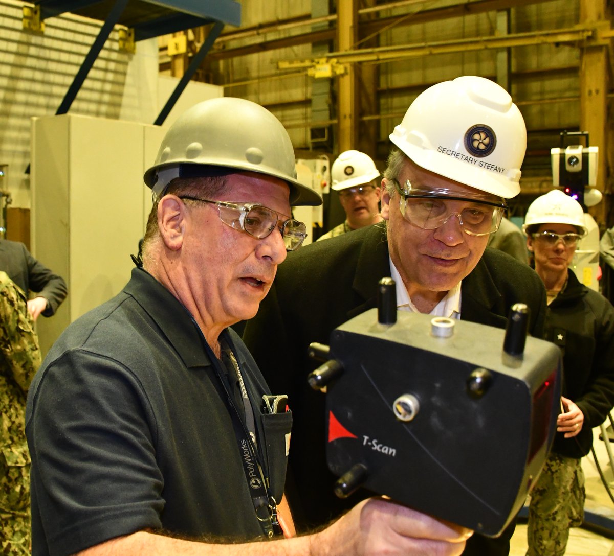 Thank you to Assistant Secretary of the Navy Frederick J. Stefany and Dr. Brett Seidle, Deputy Assistant Secretary of the Navy  for visiting our facility on Thursday and witnessing our record-breaking pour.

Read more about their visit here: dvidshub.net/news/437401/na…