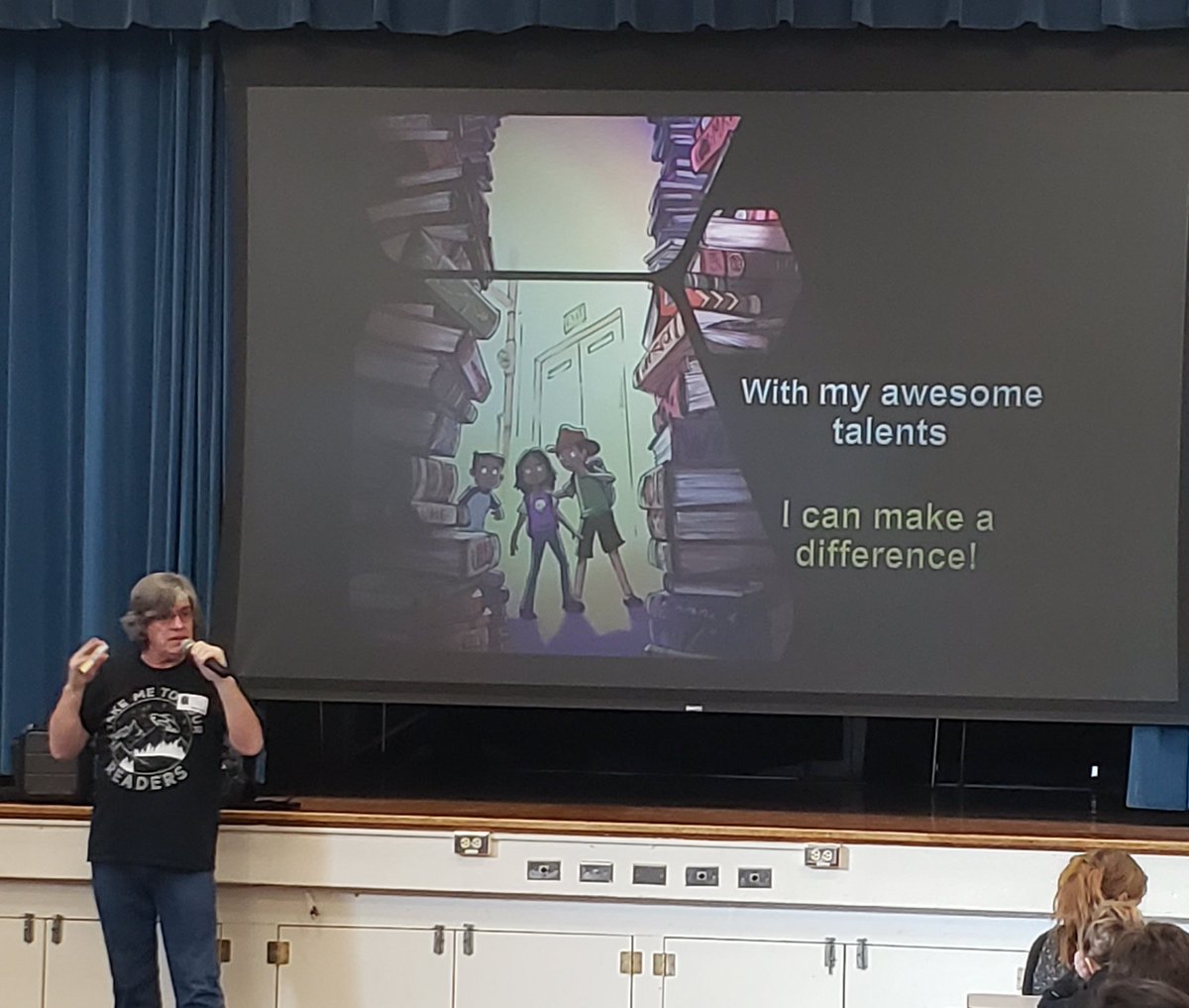 Library_PVMS's tweet image. To kick off #SPSReads 3rd-5th graders @PViewSPS had the honor of creating a story with author @jscottsavage Discovering that neurodiverse thinking leads to creativity! @officialSPS #spslib #storieswelove @ShadowMountn #graysonfoxx