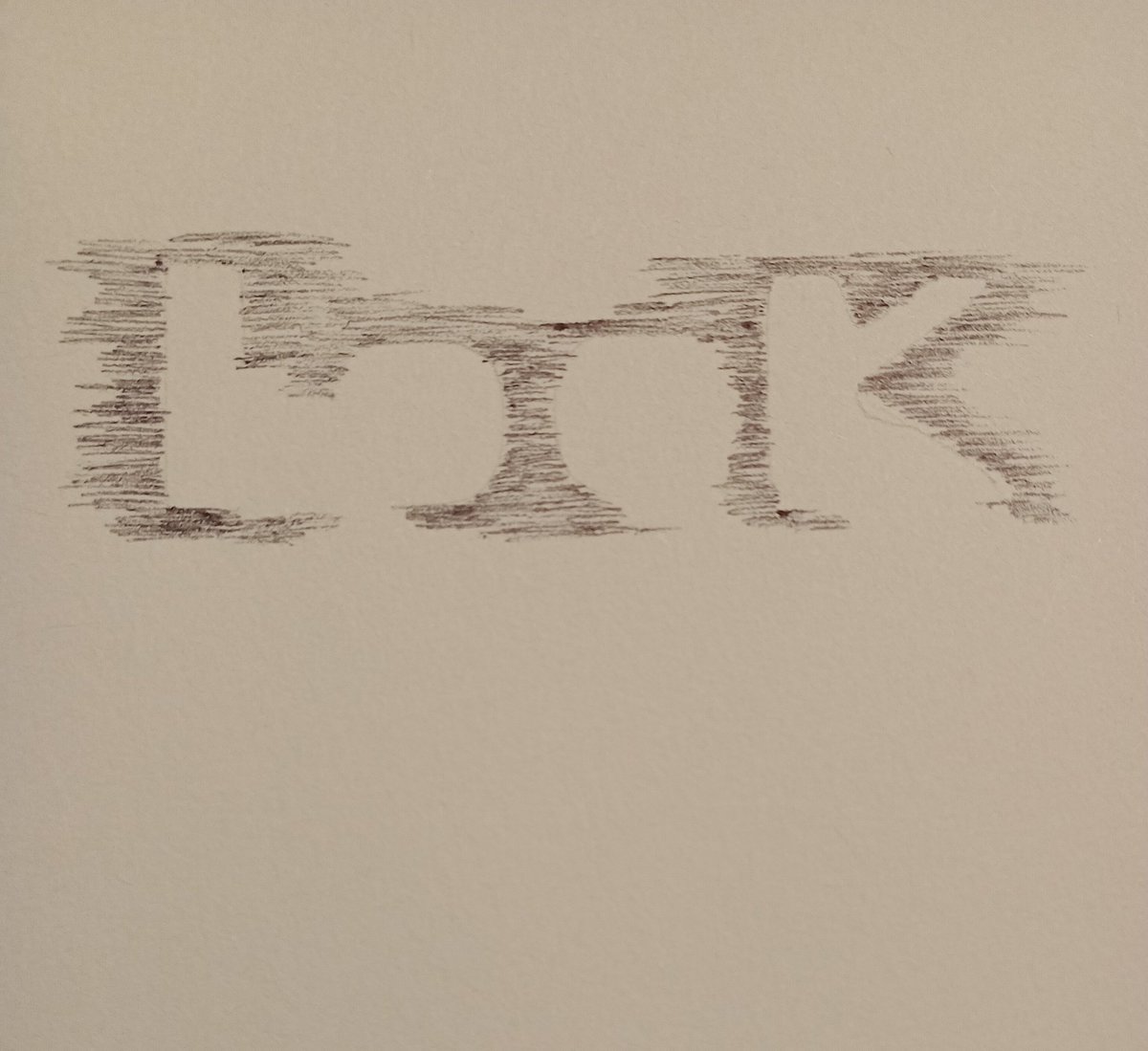 DrAbbieCairns's tweet photo. look
Biro, paper and stencil
#Look #NegativeSpace #sketchbook #ArtSketchbook #drawing #text #TextArt #pen #shade #shadow #2D #HandRendered #TextContext #biro
#CreativeColchester #colchesterartist #essexartist #emergingartist #abbiecairns https://t.co/uiBXtTrOE7
