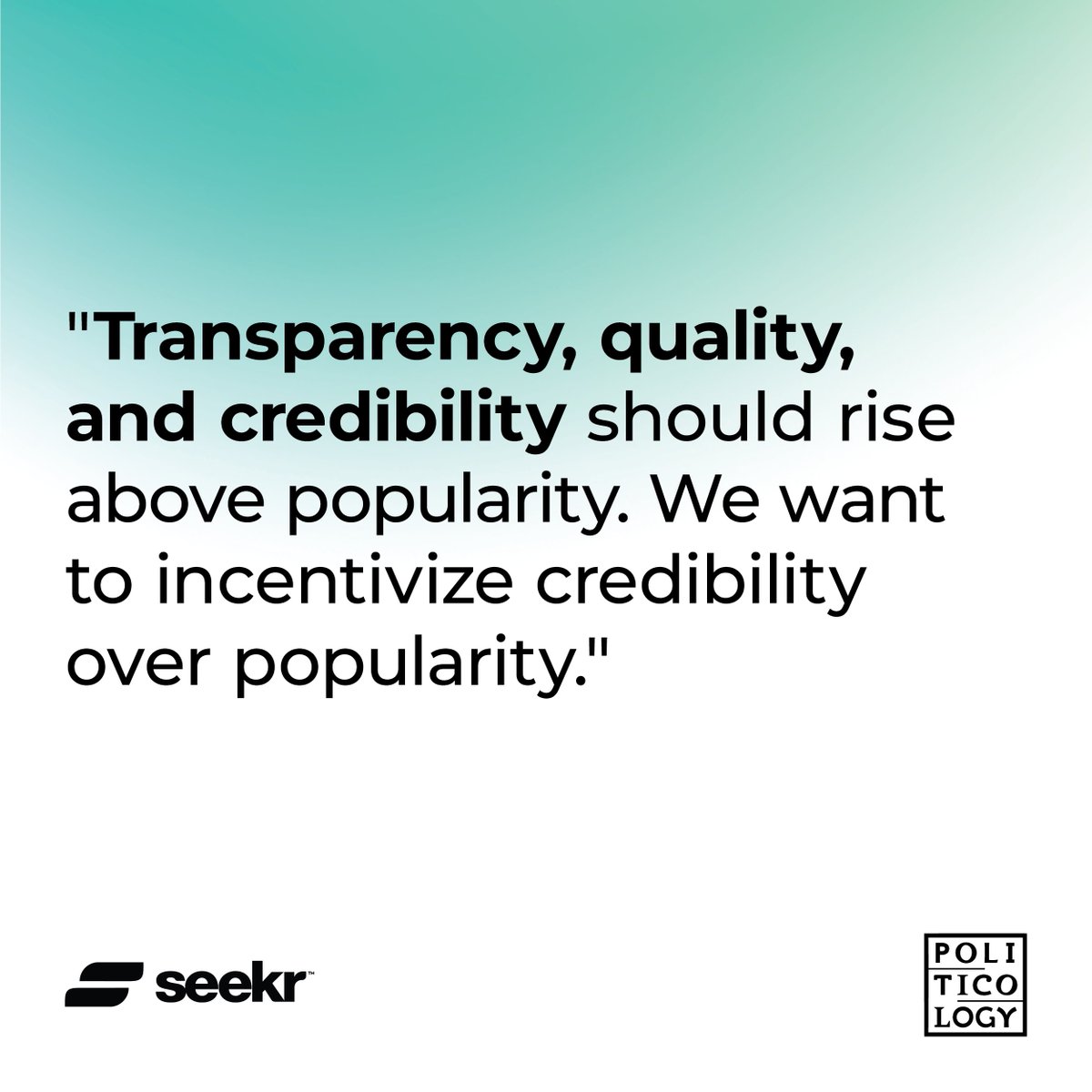 Seekr (@seekrtechnology) on Twitter photo Tune in to Politicology’s latest Podcast, “In Search Of” where our CEO, Pat Condo, shares with <a href="/RonSteslow/">Ron Steslow 🌻</a> how Seekr is creating a content rating system to serve the need and demand for credible information. <a href="/PoliticologyPod/">Politicology</a>
Listen on podcasts.apple.com/us/podcast/in-…
<a href="/ApplePodcasts/">Apple Podcasts</a> Tune in to Politicology’s latest Podcast, “In Search Of” where our CEO, Pat Condo, shares with <a href="/RonSteslow/">Ron Steslow 🌻</a> how Seekr is creating a content rating system to serve the need and demand for credible information. <a href="/PoliticologyPod/">Politicology</a>
Listen on podcasts.apple.com/us/podcast/in-…
<a href="/ApplePodcasts/">Apple Podcasts</a>