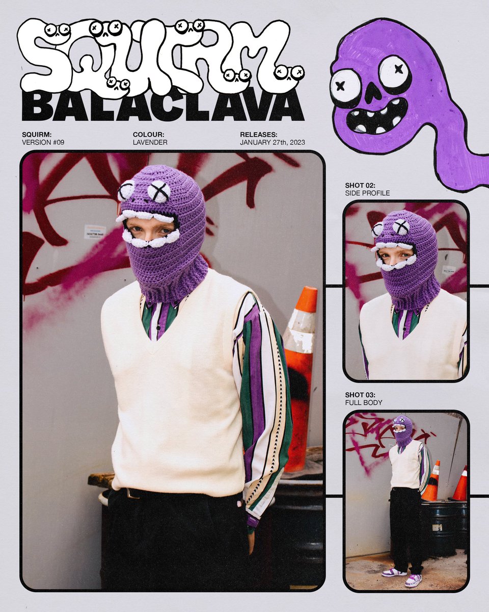 SQUIRM Balaclavas: OUT NOW
couchapparel.com

•9 NEW COLOURS 
•HAND CROCHETED 
•100% ACRYLIC YARN

📸 Photos by: <a href="/Breeahhna/">Bri ☻</a>
