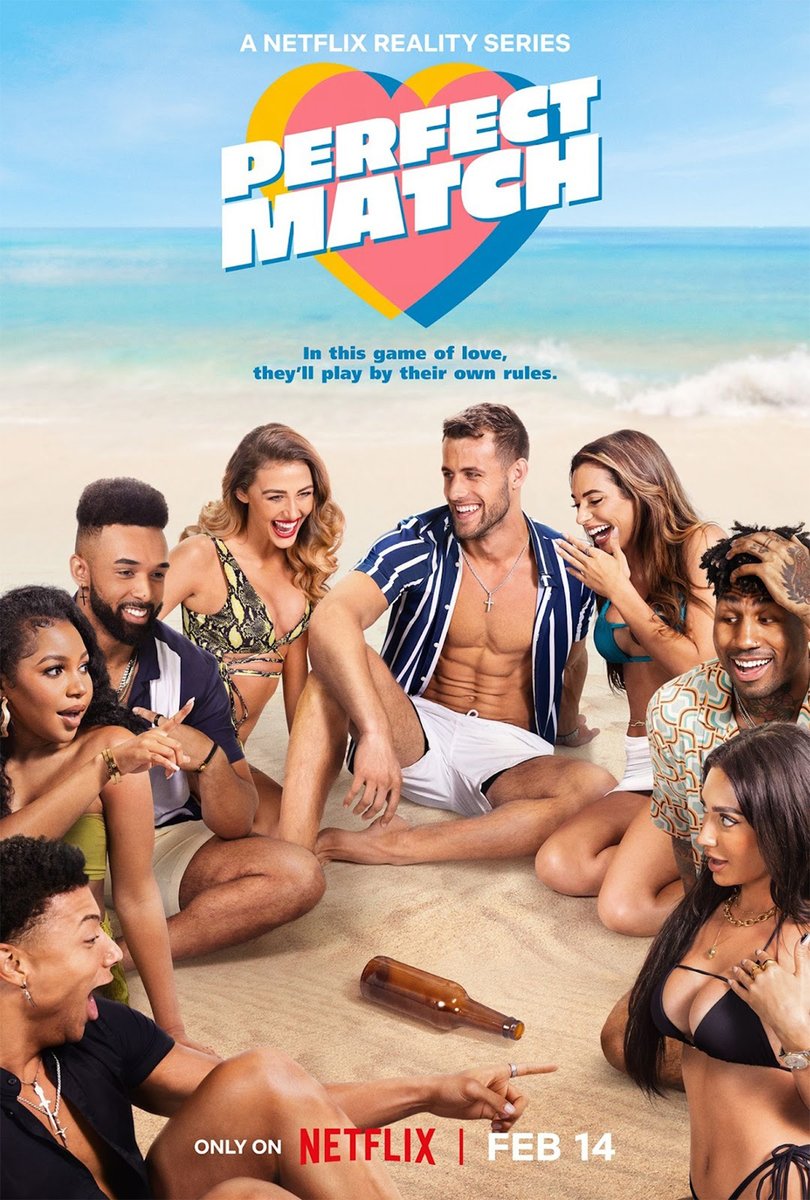 Your next #unscripted obsession? Perfect Match coming to #Netflix, February 14th, 2023.

#realitytv #valentinesday #perfectmatch #streaming 

ew.com/tv/perfect-mat…