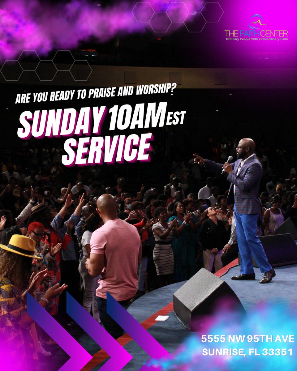 God wants you to be your Best Self! So join us this Sunday for some praise and worship. I have a powerful word for you. Be in the house of the lord &amp; receive it. 
I'll see you soon family!
