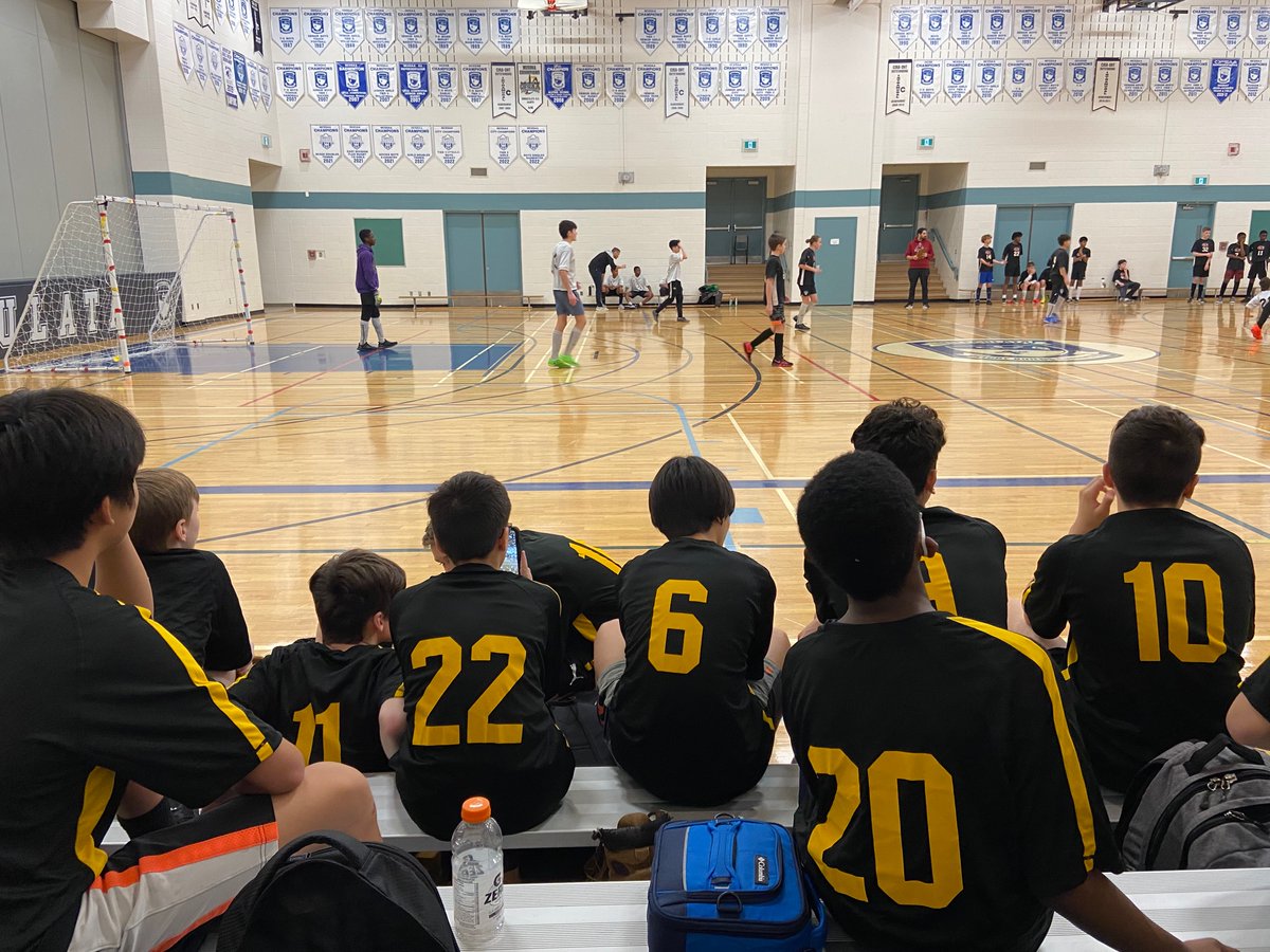 Congrats to the 7/8 Boys Futsal Team, who won their tournament today! Great work boys! <a href="/CapoOttawa/">Philip Capobianco</a> <a href="/StMatthewOCSB/">St. Matthew High School</a>
