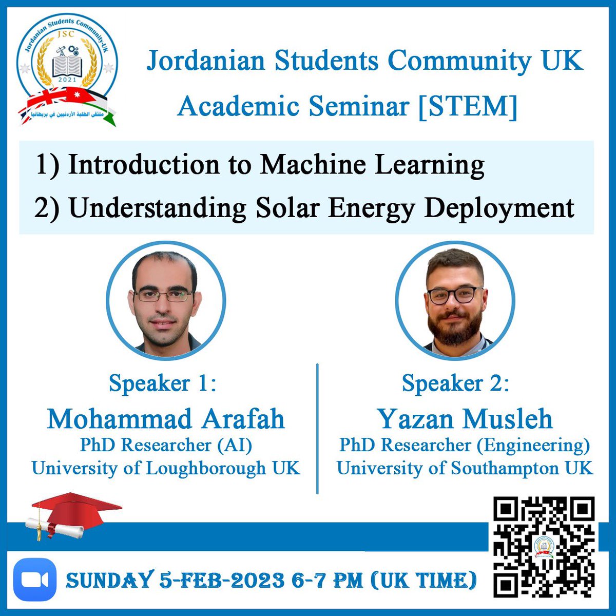 YazanMusleh12's tweet photo. Excited to unveil the latest advancements in bifacial solar tracking systems at the upcoming seminar! My research focuses on optimizing these systems for high latitude and diffuse climates. Come learn about real-world challenges and solutions in the #renewableenergy industry! https://t.co/zdIXAmMAKh
