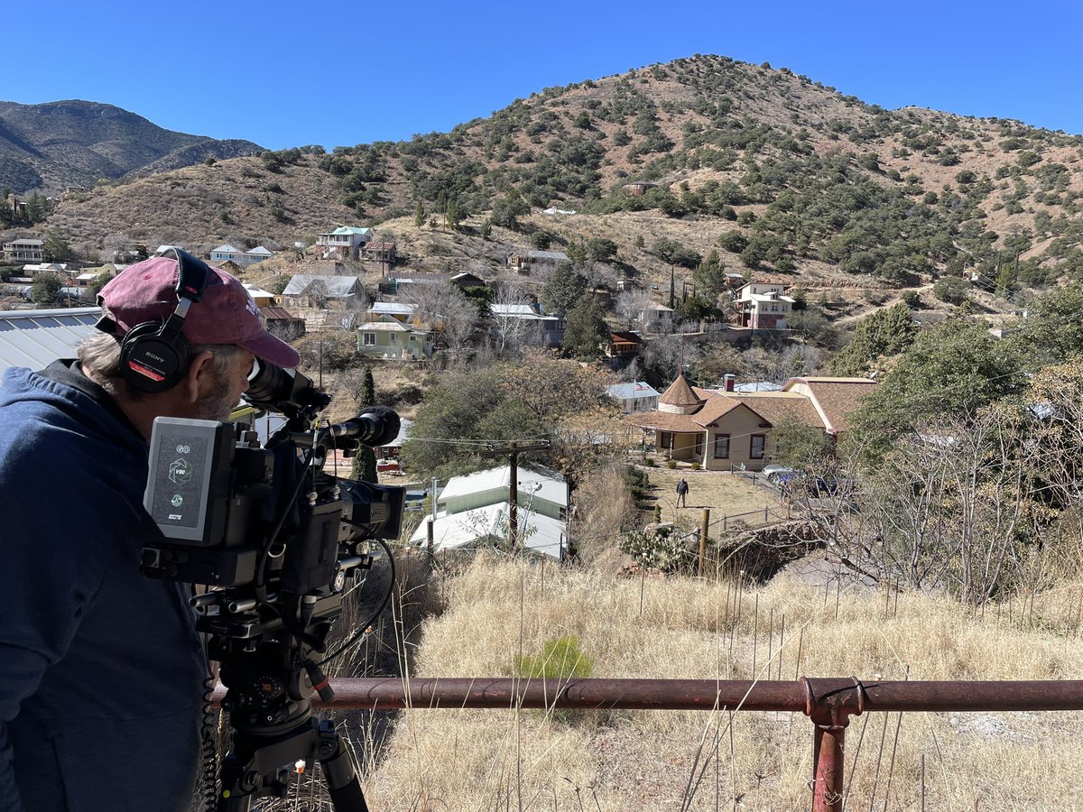 Spent the morning with a special Puma:  Retired Bisbee High School baseball coach Mike Frosco.  Born and raised here, he’s now a volunteer at the historic Muheim House.  <a href="/onlybobjustbob/">Robert Lindberg</a> and I are working on <a href="/azIllustrated/">Arizona Illustrated</a> stories airing soon.  <a href="/BisbeeLIFE/">BISBEE LIFE</a> <a href="/bisbeeinfo/">Discover Bisbee</a> <a href="/tourbisbee/">Bisbee, Arizona</a>
