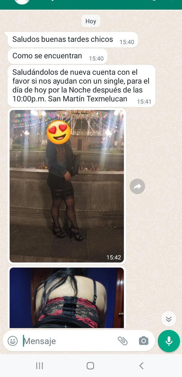 DanielaswPuebla's tweet photo. Pareja sw busca single hoy después de las 10 pm por San Martín Texmelucan que sean seguros y que manden su foto, interesados WhatsApp 2227816663 Daniela. solo recomendamos singles conocidos o de nuestros grupos de WhatsApp sw https://t.co/4abuLbTZAx