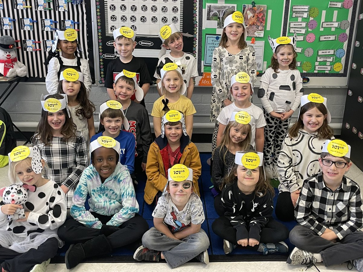 ⚫️Our litter is 101 days smarter! ⚪️ <a href="/McFadden_School/">McFadden School of Excellence</a>