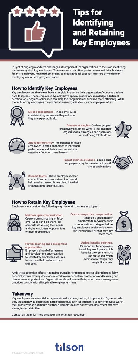 It's always important to focus on identifying and retaining key employees, and make sure you have a plan this year. So, where do you begin? This resource offers some insights to help you get started!

#workforceretention #retention #HRtips #PEO