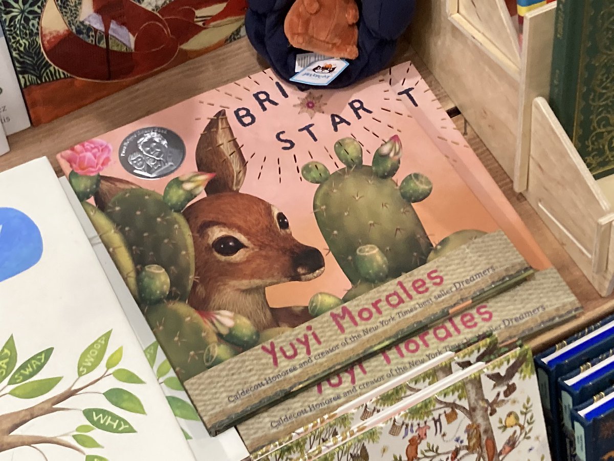 Super cool to spot <a href="/yuyimorales/">Yuyi Morales</a>’ book at my favorite shop in Santa Fe!