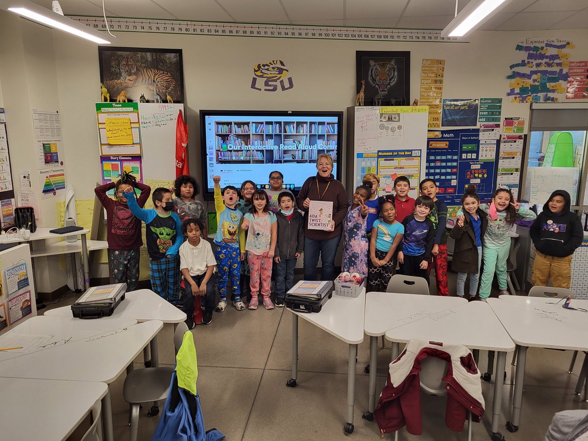 Elizabeth Keith (@ehkeith1) on Twitter photo What a great bunch of 2nd graders. Thank you Ms. Daniels, for inviting me out to Duran Elementary to read the book "Ada Twist Scientist." What fun!!
<a href="/EPISDAcademics/">EPISD Academics</a>
@susyq6451
<a href="/kennedyjacque/">Jacqueline Kennedy</a> What a great bunch of 2nd graders. Thank you Ms. Daniels, for inviting me out to Duran Elementary to read the book "Ada Twist Scientist." What fun!!
<a href="/EPISDAcademics/">EPISD Academics</a>
@susyq6451
<a href="/kennedyjacque/">Jacqueline Kennedy</a>