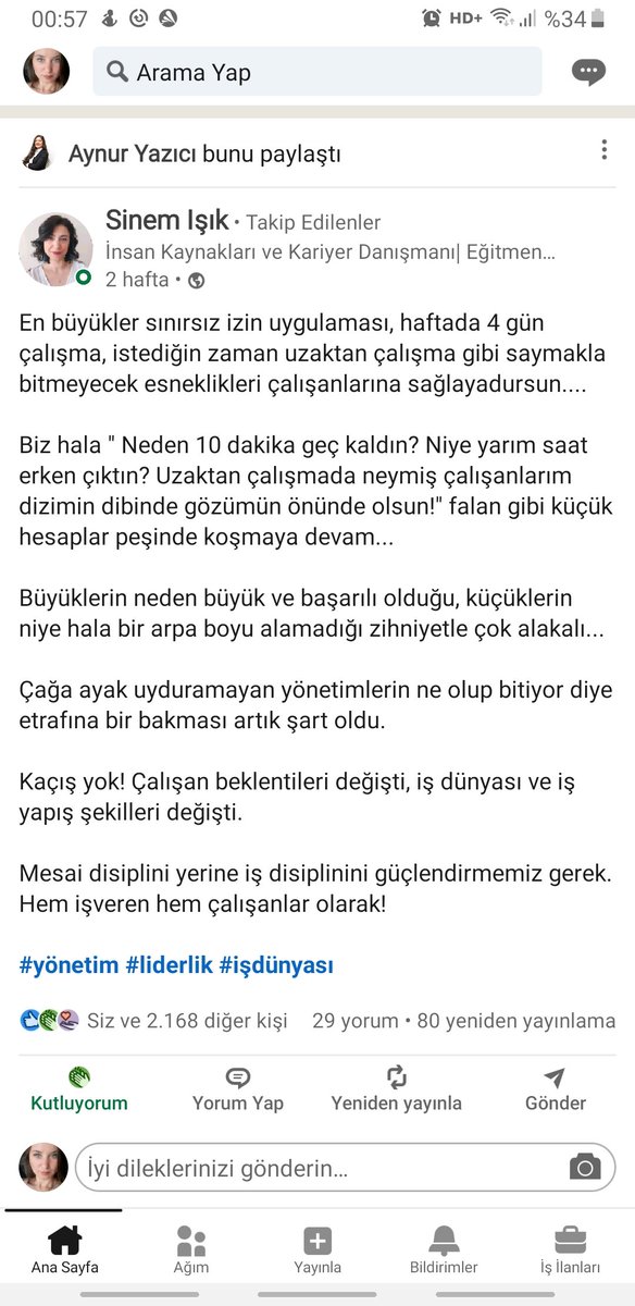 Küçük firmalar 10 dakikanın peşinde oladursun..