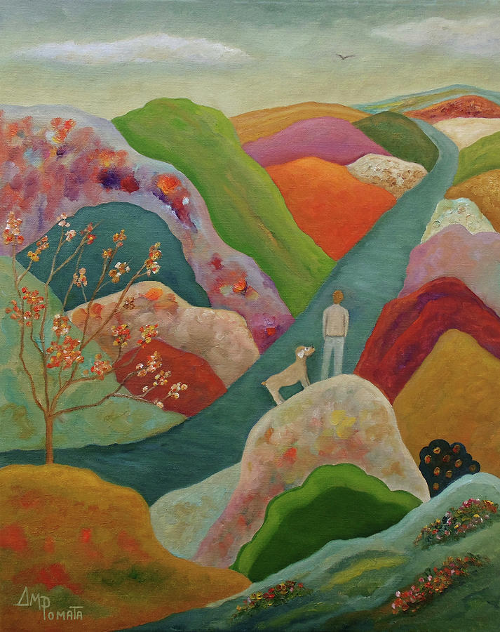 ampomata's tweet photo. This is my new painting "Till Our Moment Comes".

#art #painting https://t.co/uTPp5VEkS9