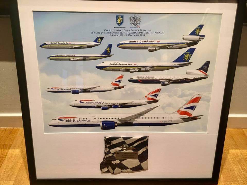 "Just received my artwork today from Nick. He has made a fantastic job of fitting in most of the aircraft I flew. His attention to detail is superb.
It will remind me of the very best of times." Carmel

Requests: nick@airlinersillustrated.com 
Learn more: AirlinersIllustrated.com