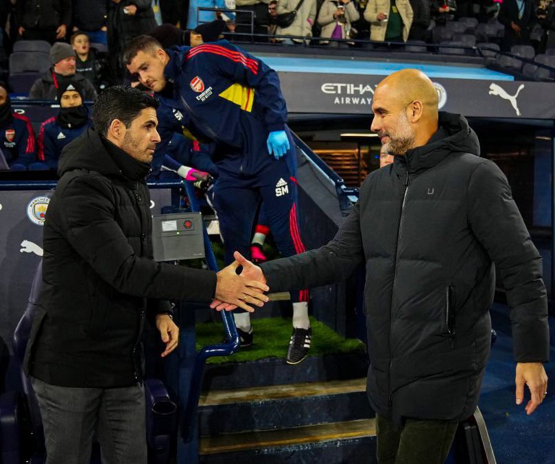 idextratime's tweet photo. 5 pertemuan terakhir :

Arsenal 1-4 City
Arsenal 0-1 City
City 5-0 Arsenal
Arsenal 1-2 City
City 1-0 Arsenal 🆕

Masih sulit bagi Arteta mengalahkan gurunya.. 😌 https://t.co/1T7hn2prOv