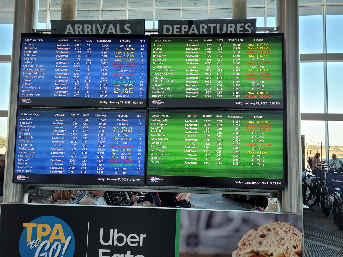 Southwest at it again