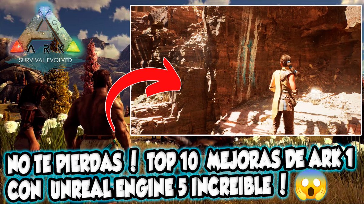 LaSopaRockwell's tweet photo. 😱TOP 10 mejoras de Ark con Unreal Engine 5 Increibles ! 🔥🍵 #ARK #ark1 #ARKSurvivalEvolved #Arknights #playARK #gamedev @survivetheark #UE5
miralo aqui 👉https://t.co/MI8xzwmXxs https://t.co/EkG9FUiU8r