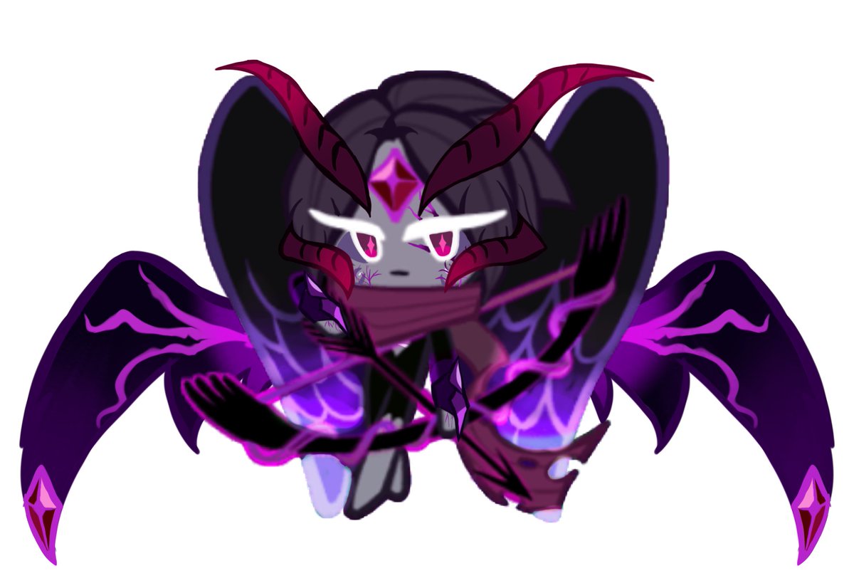 X_Biilx_X's tweet image. Well, here is your design hc.
It was a bit complicated to be honest but I'm satisfied
#windarchercookie #nightraven #headcanon