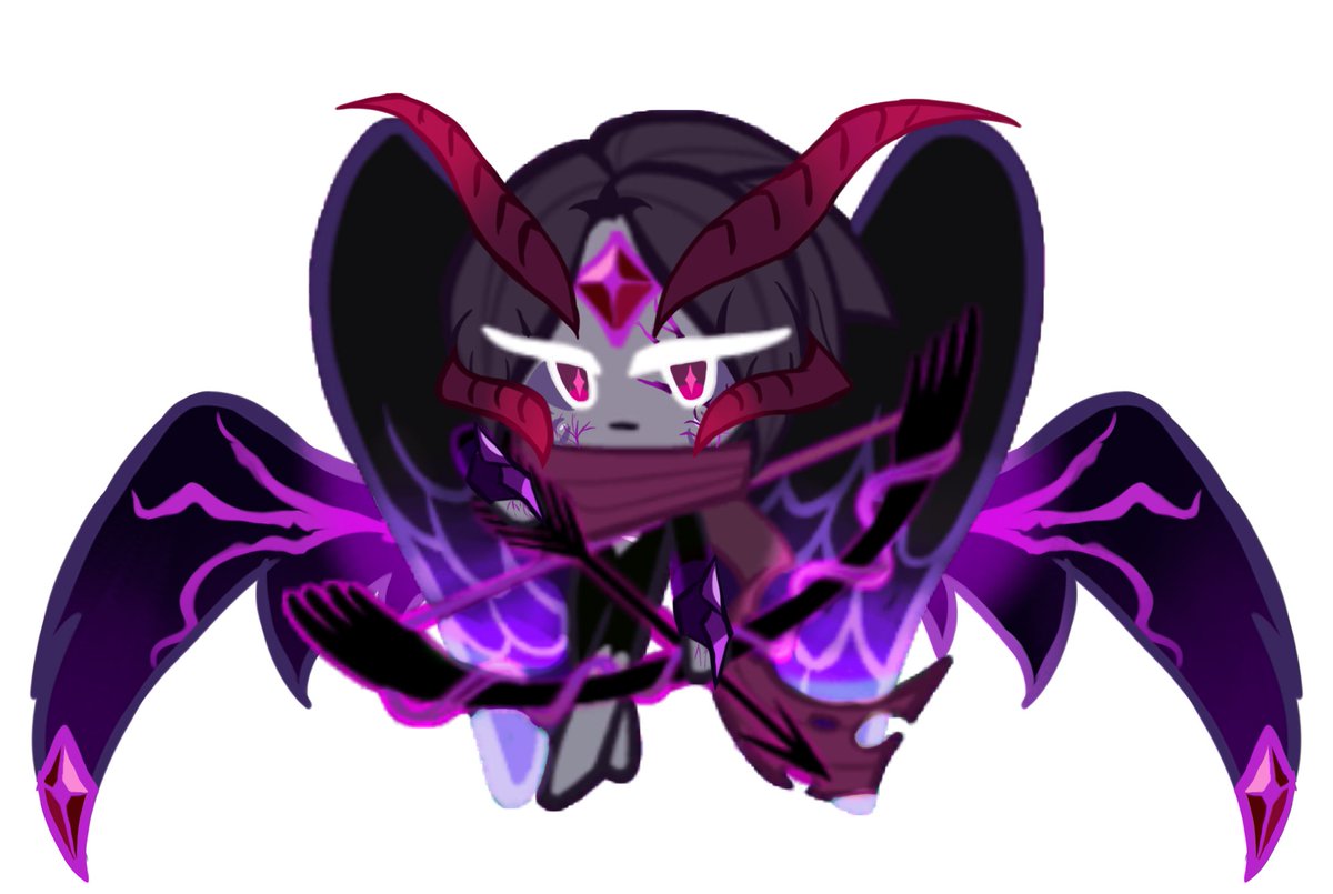 X_Biilx_X's tweet image. Well, here is your design hc.
It was a bit complicated to be honest but I'm satisfied
#windarchercookie #nightraven #headcanon