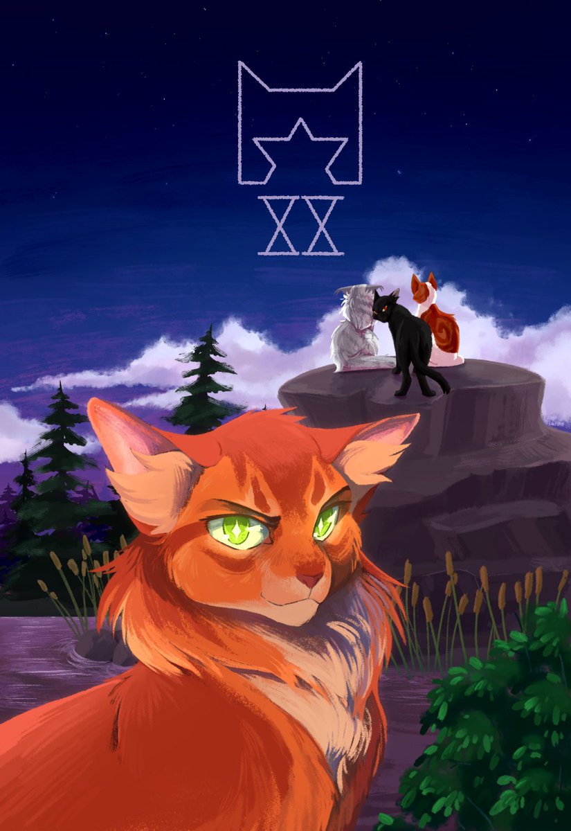 nequiinox's tweet photo. The beginning, and his legacy.

Happy late 20th Birthday to #warriorcats :) https://t.co/7Th90RFXhF