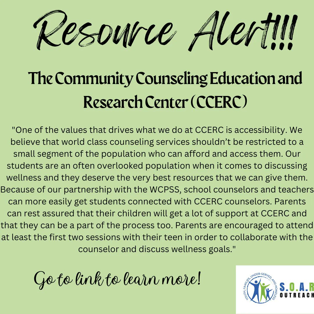 RESOURCE ALERT!!!! 😍 💪 💪 💪 
Go here to learn more about this great resource! buff.ly/35ArWlR 
#wakecountyresources #resource #childrenresource #schoolresource #wakecountync #raleighnc #triangleareanc