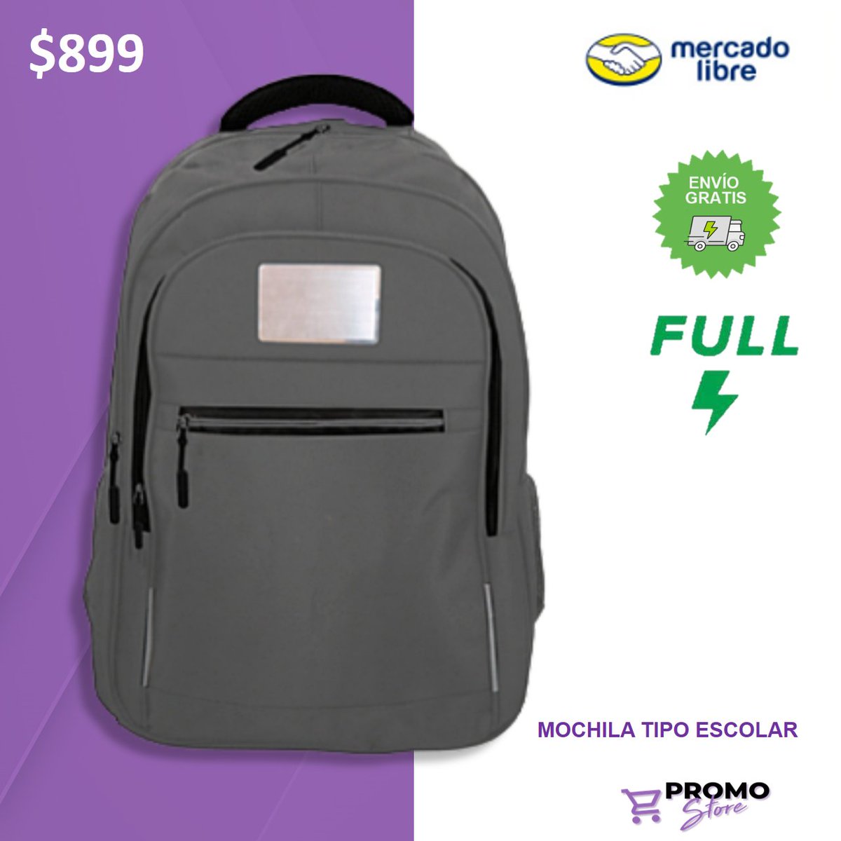 PromoStoreML's tweet image. MOCHILA ESCOLAR CON COMPARTIMIENTO PARA LAPTOP, PERFECTA CALIDAD AL MEJOR DE LOS PRECIOS 
COMPRA YA 

articulo.mercadolibre.com.mx/MLM-1714605942…

#mochila #maleta #escuela #utiles #computadora #laptop #mochilaescolar #oferta #preciosbajos