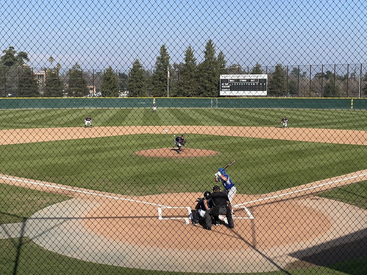 Here we go ⚾️
Opening Day Starting Lineup:

1. Brooks CF
2. Schweizer SS
3. Wallace LF
4. Gilson DH
5. Gomez 1B
6. Milhous 2B
7. Rodriguez RF
8. Gonzales C
9. Jiles 3B

Murrieta P