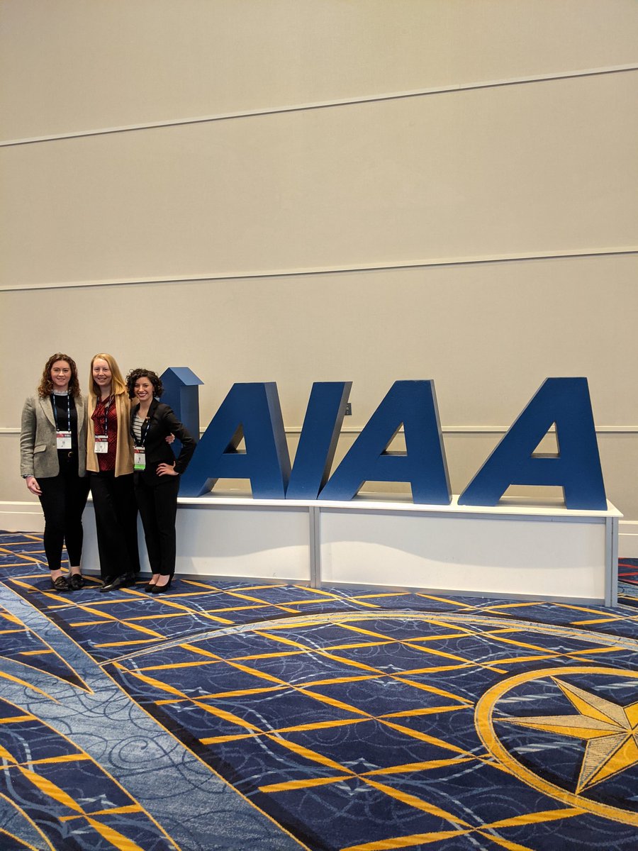 RFDL representing at <a href="/aiaa/">AIAA</a> #SCITECH - Jen and Renee gave amazing presentations!
