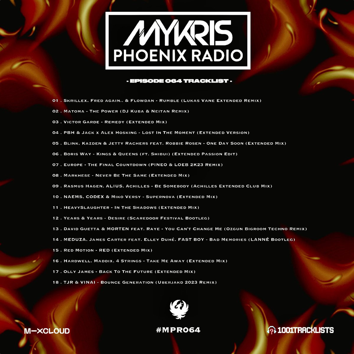 djmykris's tweet photo. Mykris Phoenix Radio - Episode 064 is now online! Go take a listen now 🦅🔥

Listen here: https://t.co/80Jt5te89g

#MPR064 https://t.co/yPbYk3sr9F