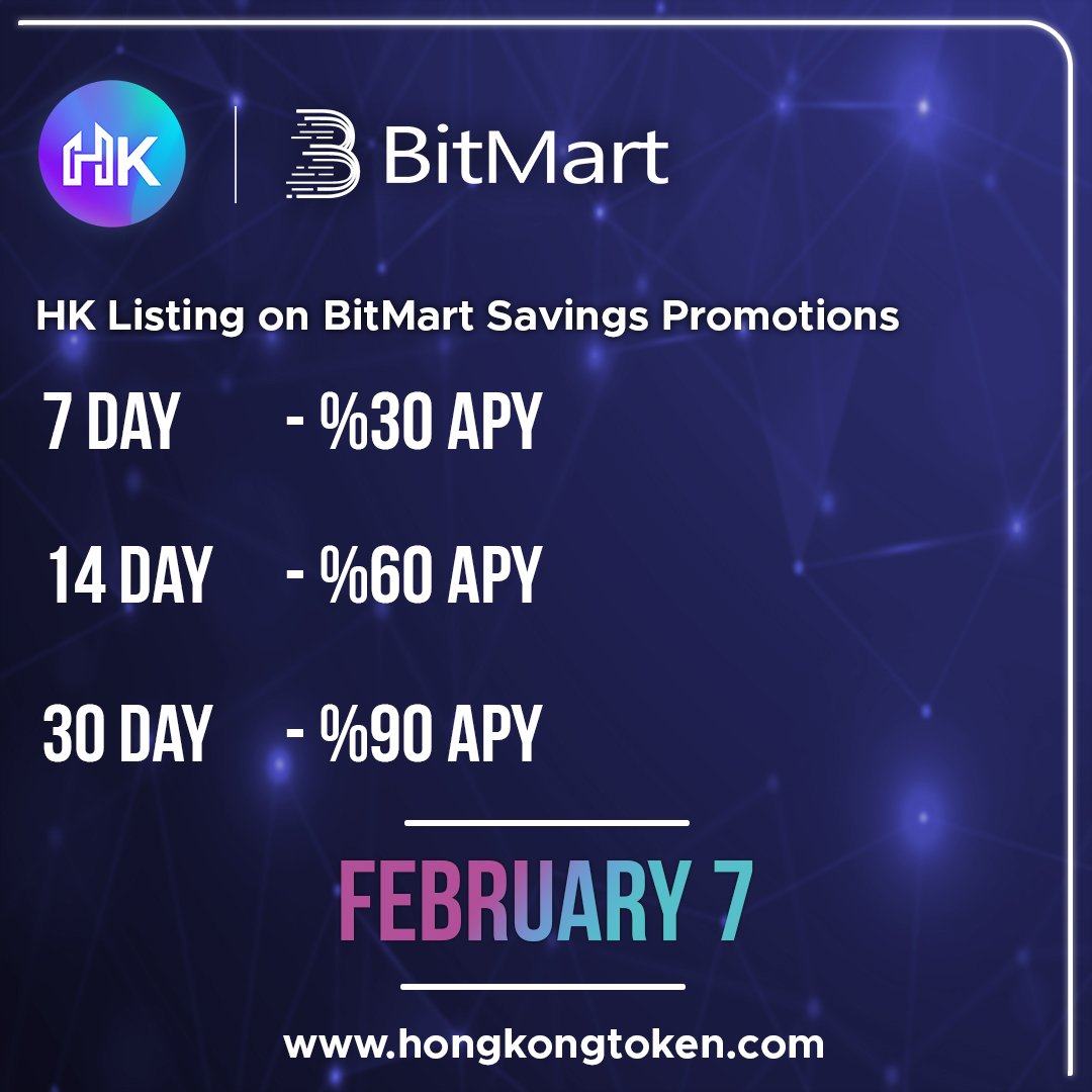 Our Staking Program on <a href="/BitMartExchange/">BitMart</a> !  🚀⚡

We will be waiting for you at Hongkong MetaLand 😎
#StakingRewards #StakingPool #Metaverse