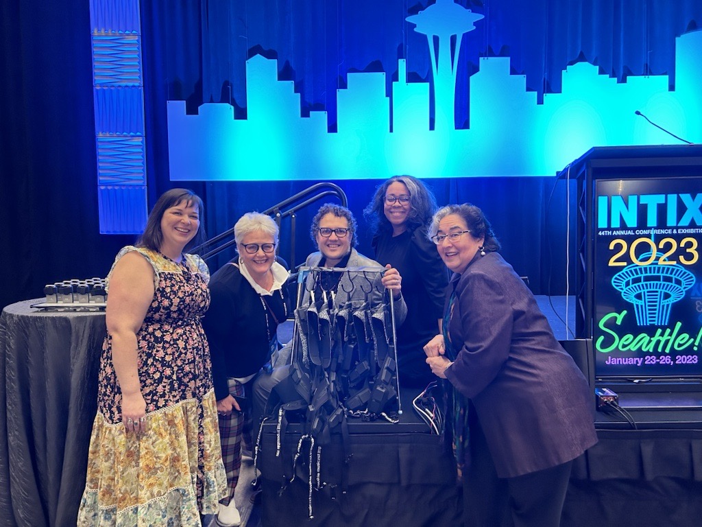 OperaPhila's tweet image. This week our Vice President of Community Initiatives @chapman_soprano traveled to Seattle with Music @NotImpossible and @ArtReachPhilly to speak at the @intixassoc conference about accessibility in the arts and Resonant Philly. Learn more: bit.ly/3HD9ywY #intix2023