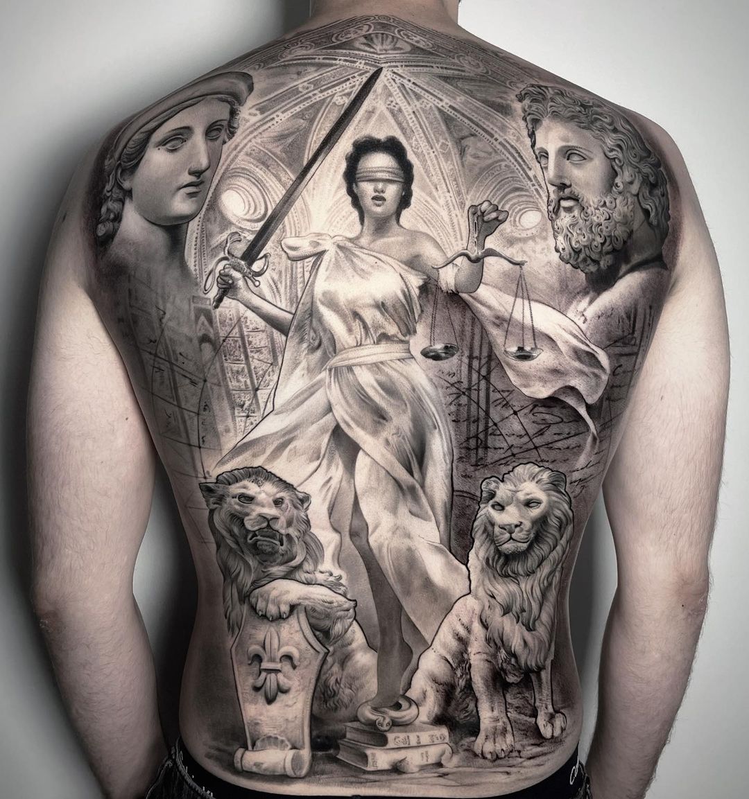 posthepost's tweet photo. ★Tattoo Art By Ezequiel Samuraii
★Location:  Barcelona, Spain
★Instagram: @ezequielsamuraii https://t.co/kT3QbD4Yrl