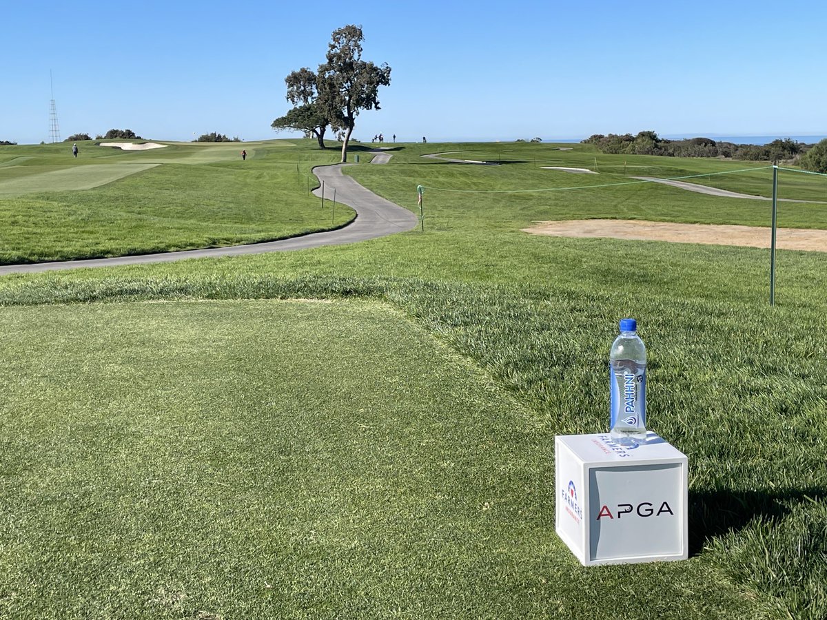 Greetings from beautiful Torrey Pines! <a href="/ApgaTour/">APGA_TOUR</a> <a href="/Pahhniwater/">Pahhni Water</a> <a href="/FarmersInsOpen/">Farmers Ins Open</a>