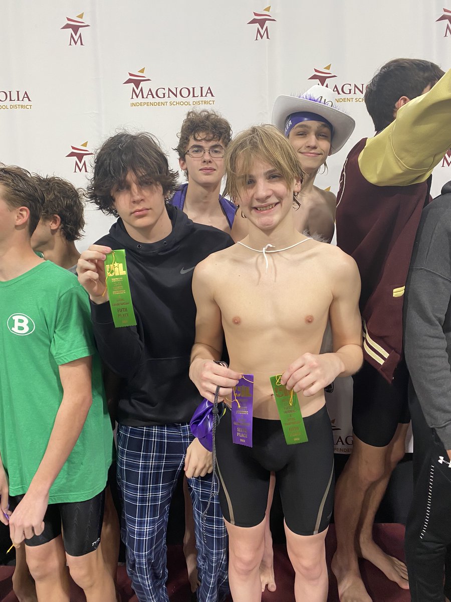 Luigi, Riley, Brayden, &amp; Joe earn a Region spot with a 5th place finish in the 200 Free Relay. @MrHollander_MHS <a href="/ADHeard_MISD/">Clint Heard</a> <a href="/coachcooper_mhs/">Coach Grant Cooper</a>