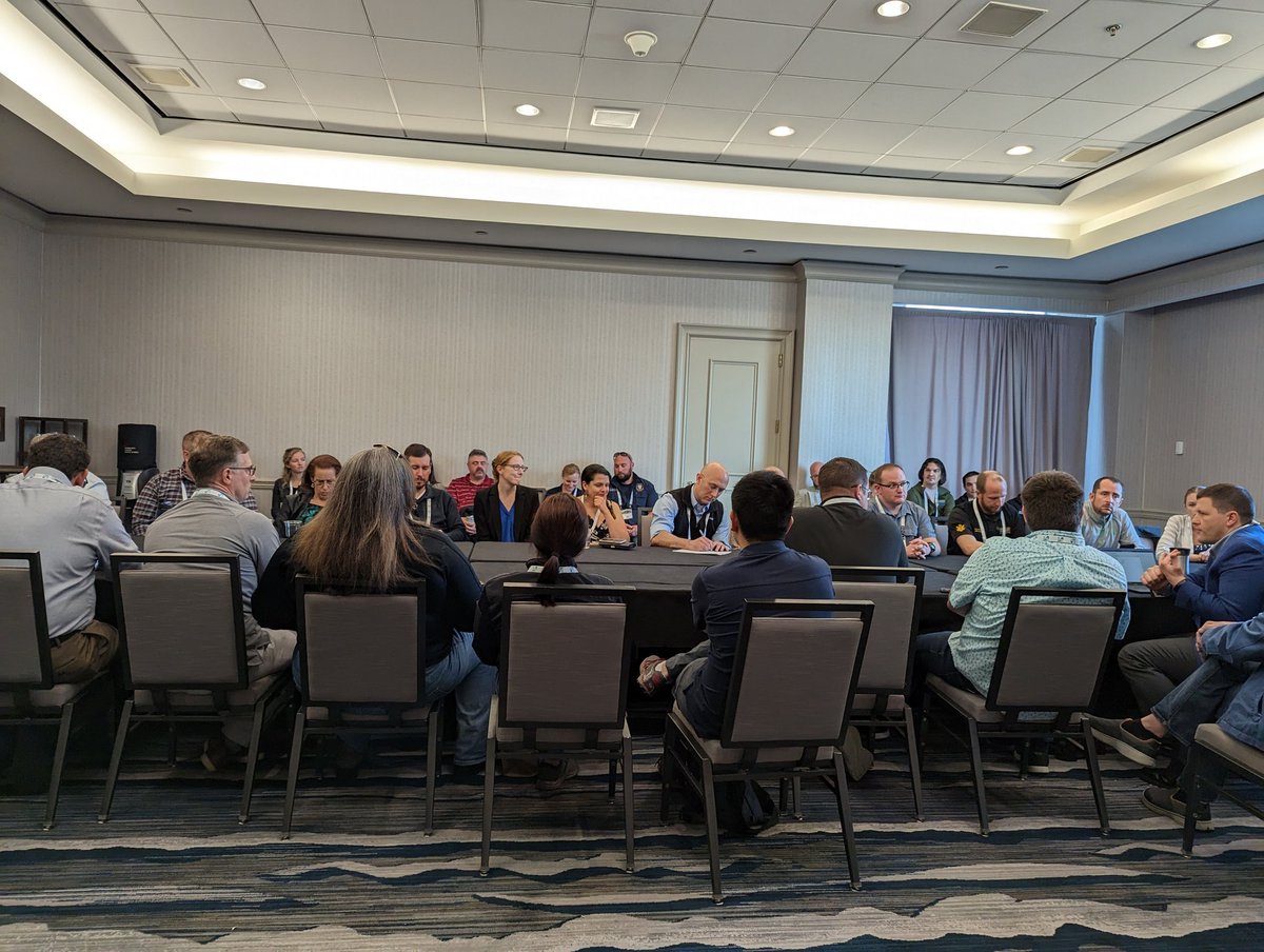 Just a fraction of the .<a href="/NAEMSP/">NAEMSP</a> great plains chapter meeting with president <a href="/JoshuaStilley/">Joshua Stilley, MD FAEMS</a> representing and addressing local EMS issues!!! #NAEMSP2023