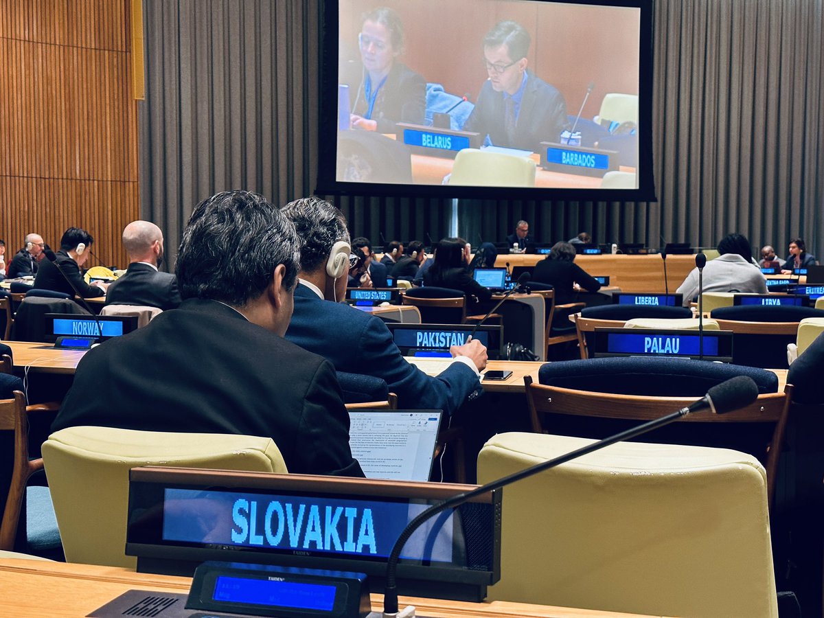 2nd day of 1️⃣st round of #IGN on #UN🇺🇳 #SecurityCouncil reform was very fruitful &amp; useful, incl interactive dialogue. Need 4 more such discussions. It was also last #IGN mtng co-chaired by Amb <a href="/MichalMlynar/">Michal Mlynár</a>🇸🇰, who was honored &amp; proud 2 serve in this role on such important matter!