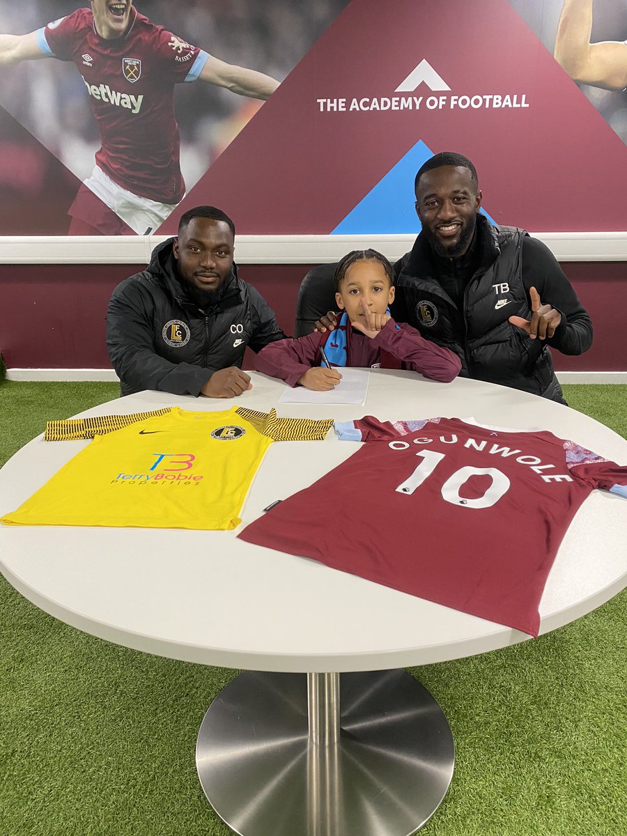 LevelsFc's tweet photo. We are delighted to announce that our U10 baller has signed for Premier League Team West Ham United FC! 

The young man’s progress has been exceptional! We are delighted to see this day! &amp; will continue to support his development! 

It’s the Levels Way !

#LEVELS https://t.co/oAkvygwzKR